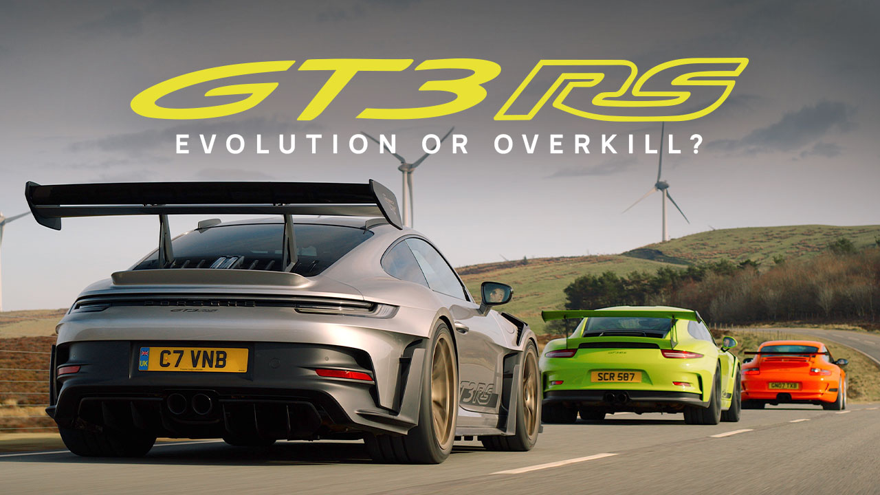 Evolution or Overkill? Three Generations of Porsche 911 GT3 RS